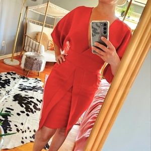 ASOS Kimono Wrap Dress Sz 4